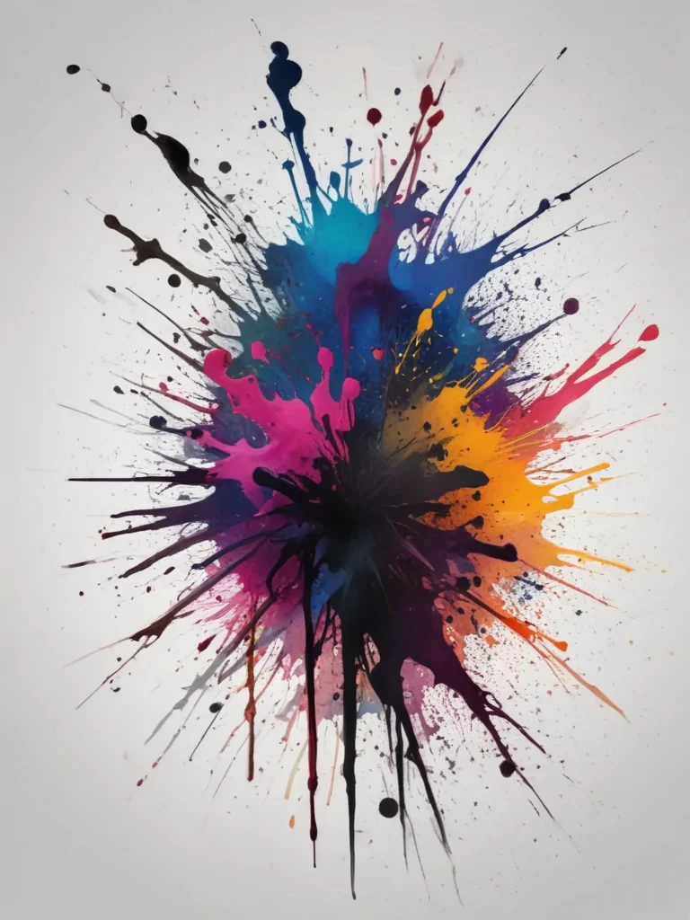 ink splatter png