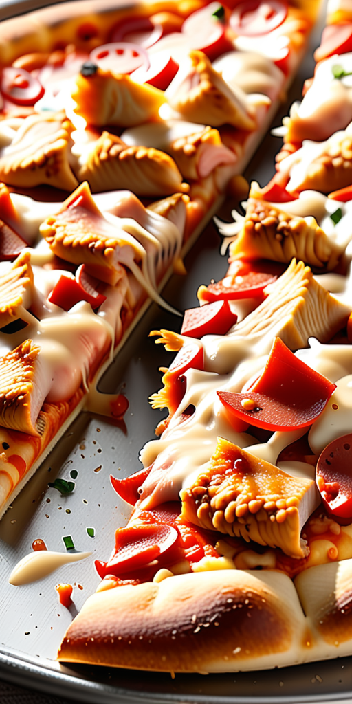 chicken crust pizza canned chicken