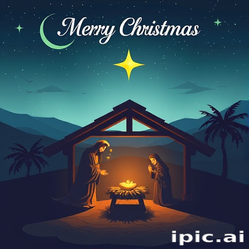 merry christmas nativity images free
