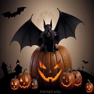 halloween bat pictures