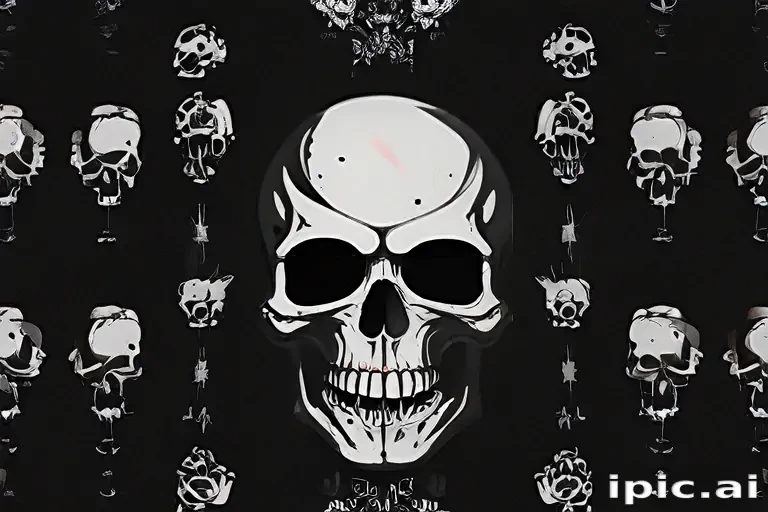 skull wallpaper iphone