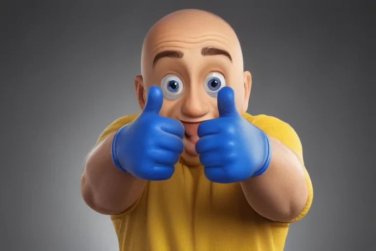 blue thumbs up emoji