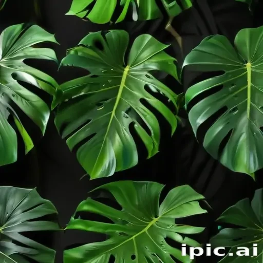 monstera background
