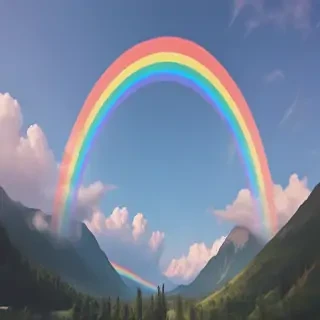 aesthetic wallpapers rainbow