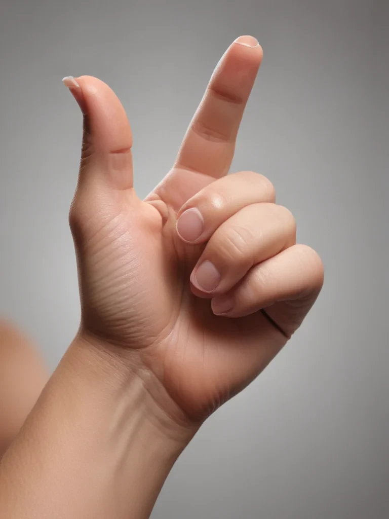 finger pointing png