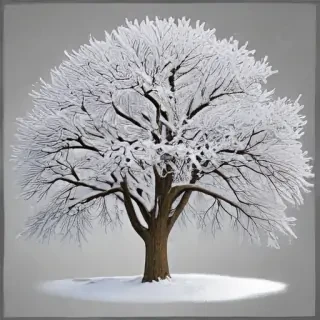 winter tree png