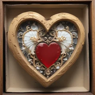 broken heart aesthetic