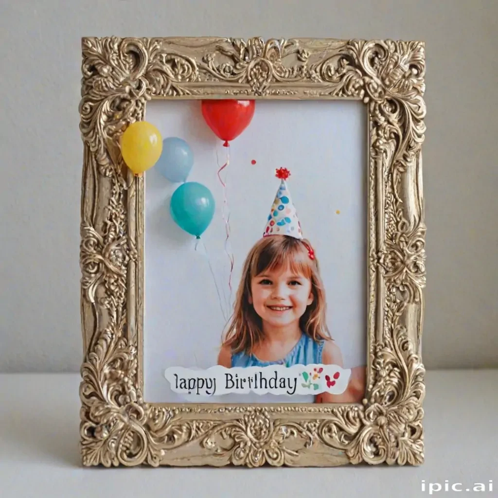 birthday frame