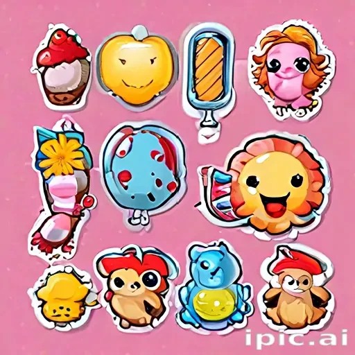 stickers clipart