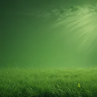 green plain background