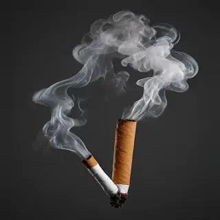 smoking transparent background