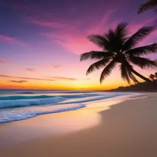 beach christmas wallpaper