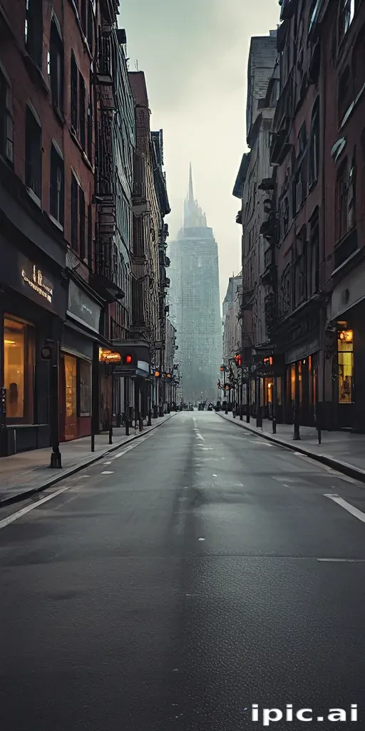 city street background