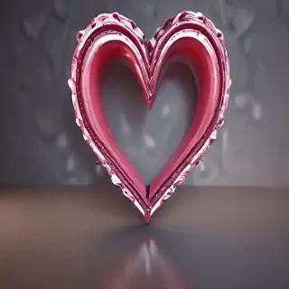 wallpaper 3d heart
