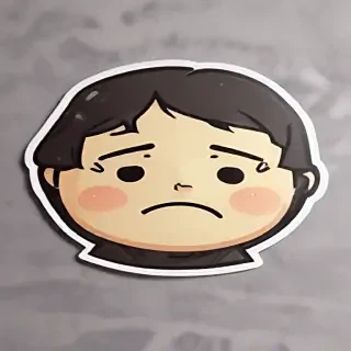 sad sticker