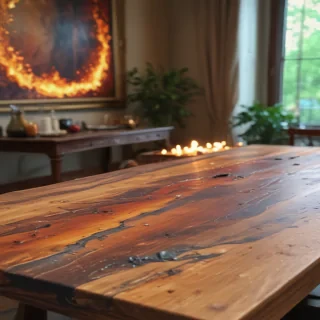 background of table