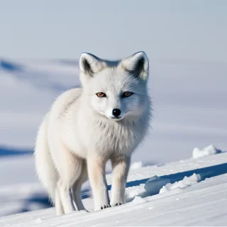 arctic fox wallpaper