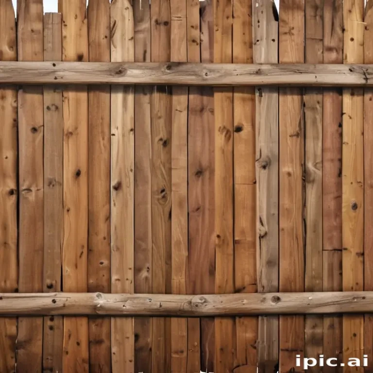wood fence png