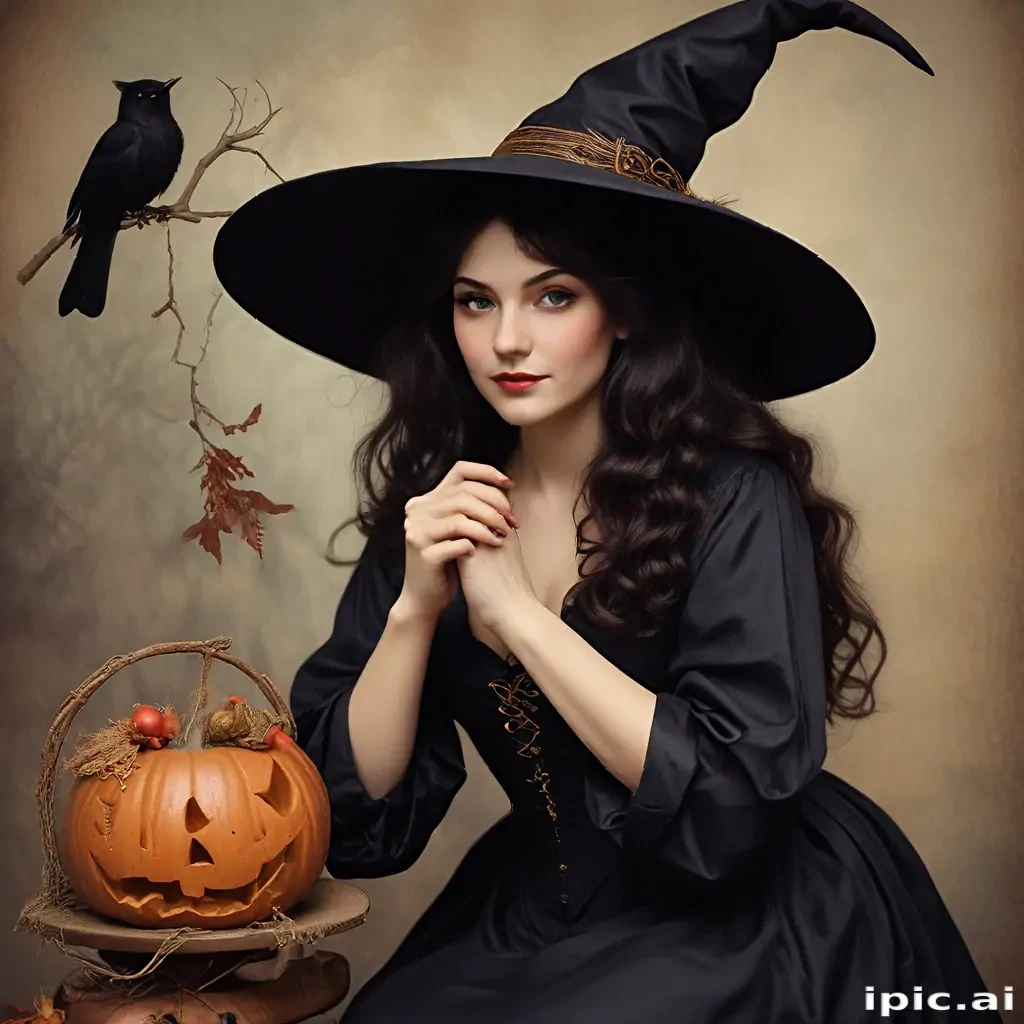vintage witch images