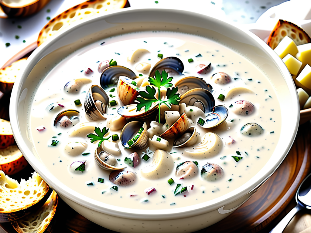 is clam chowder gluten free