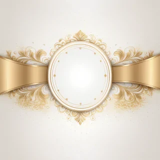 elegant white and gold background