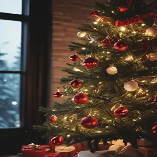 aesthetic christmas background