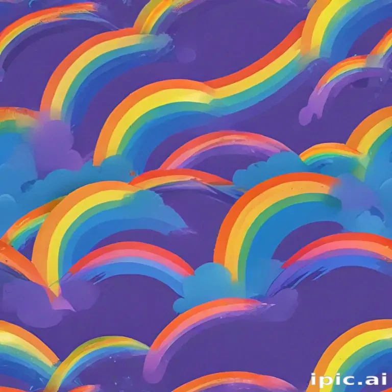 rainbow transparent background