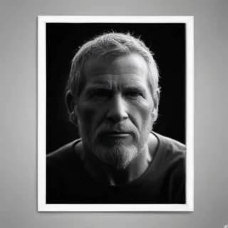 black and white png