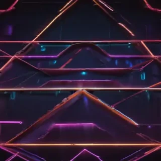 neon background aesthetic