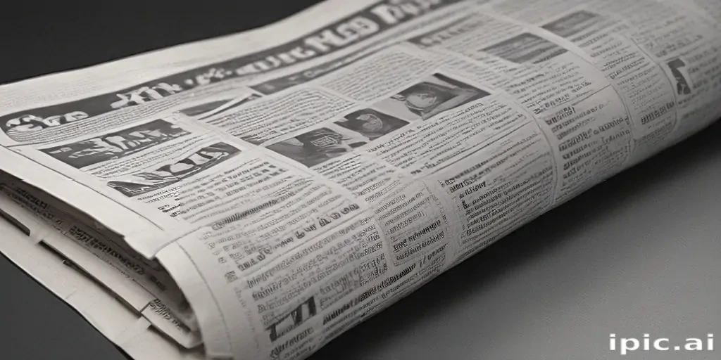 newspaper transparent