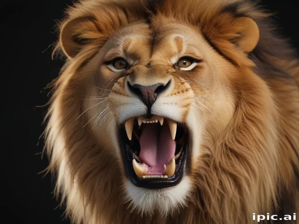 lion roar png