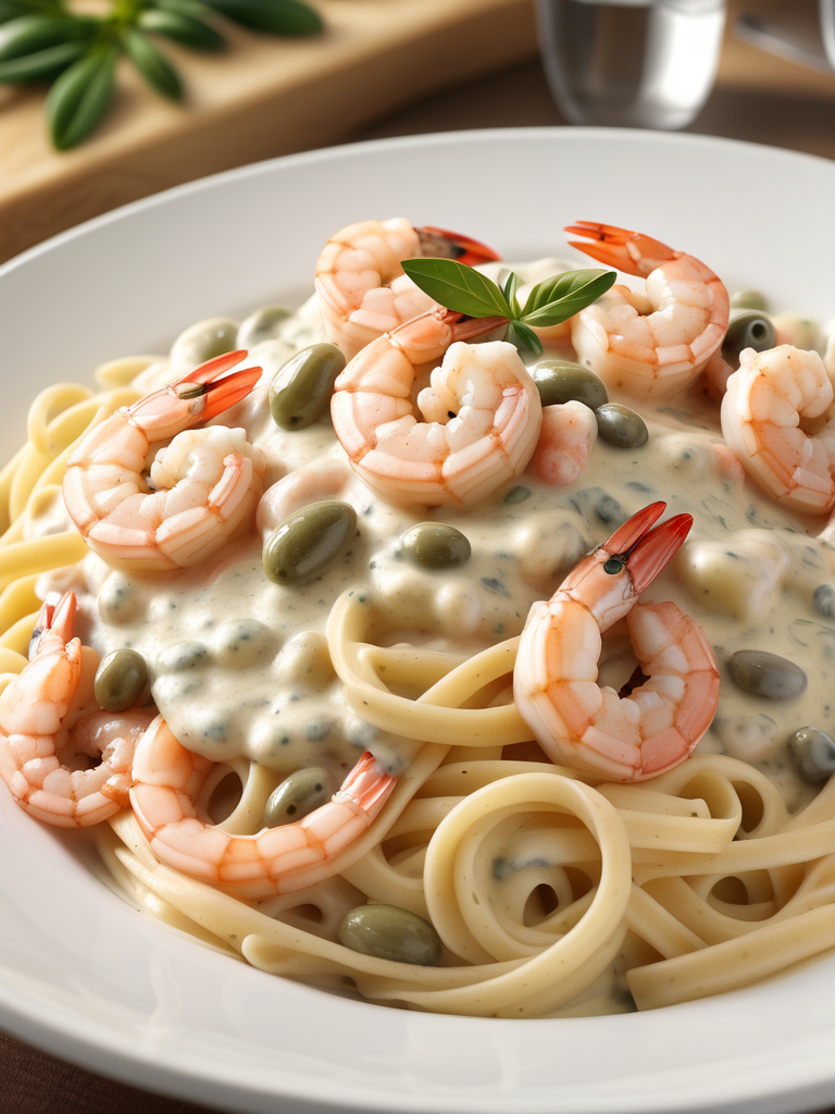 olive garden shrimp alfredo recipe