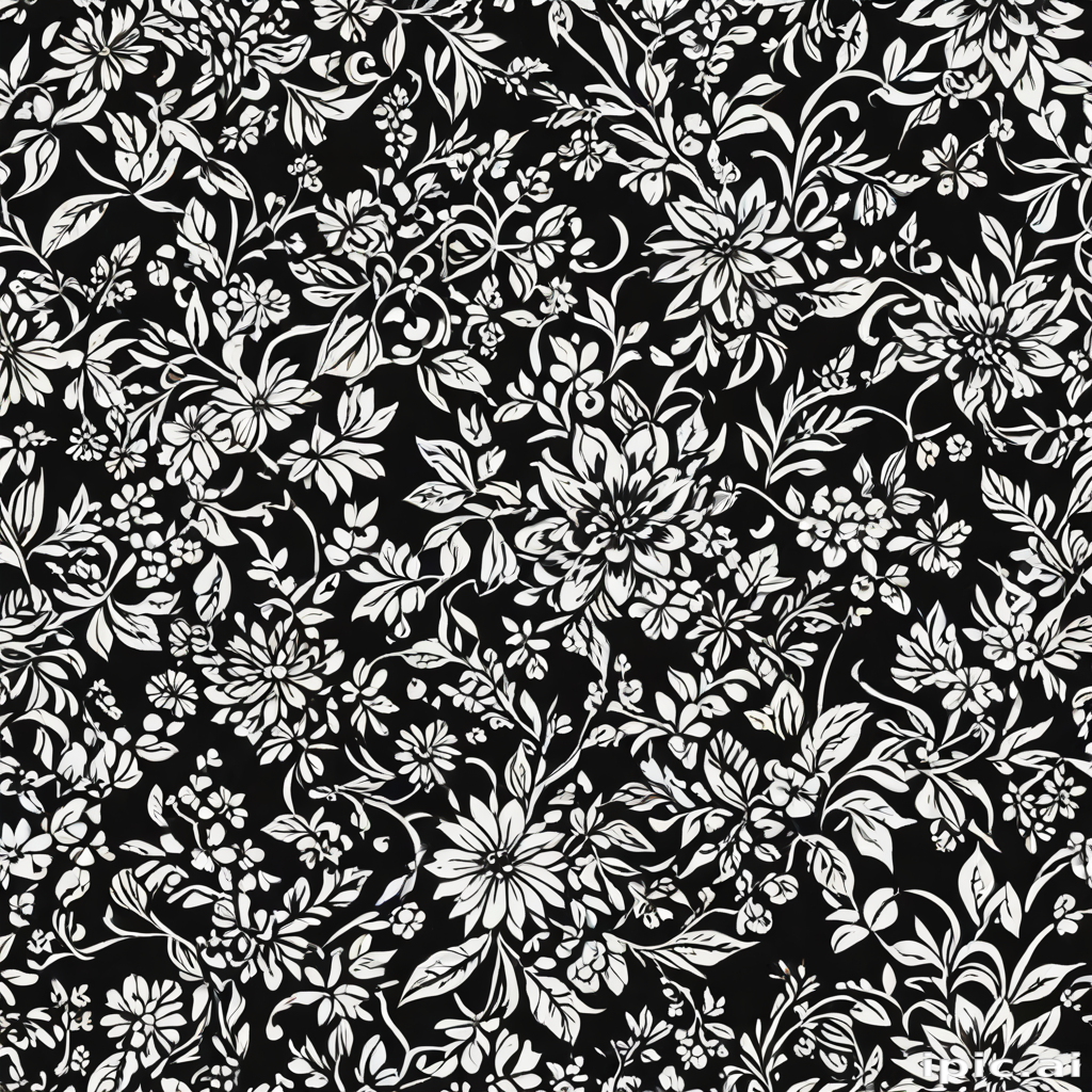 black and white patterns