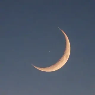 aesthetic crescent moon