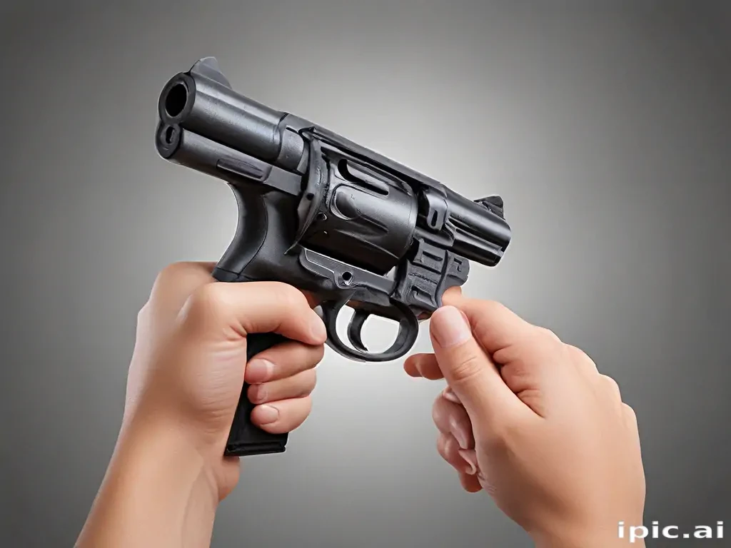 hand with gun png
