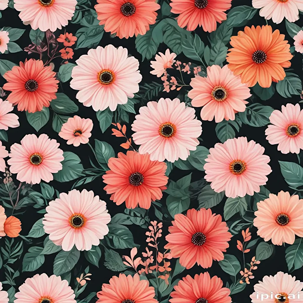 flowers with no background