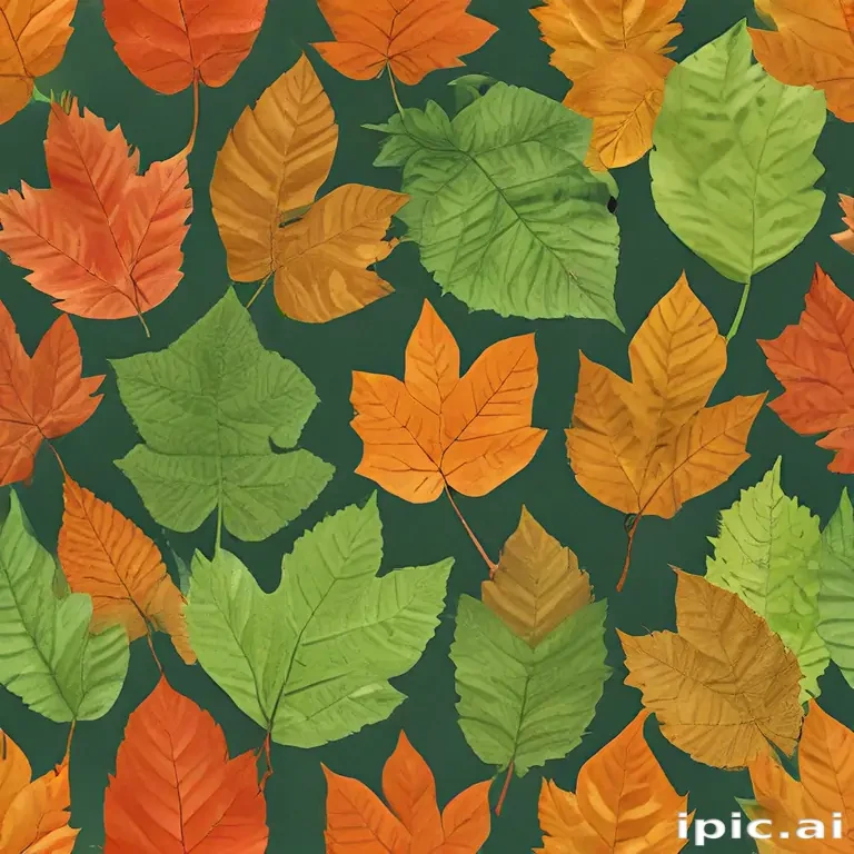 leaves no background