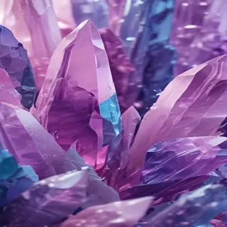 crystals background