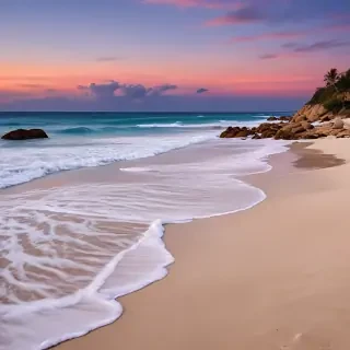 christmas beach wallpaper