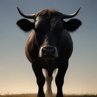 cow silhouette