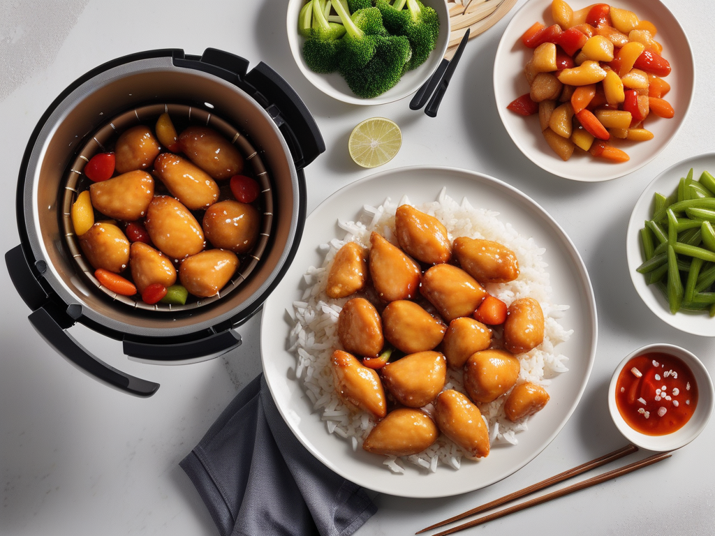 air fryer sweet and sour chicken