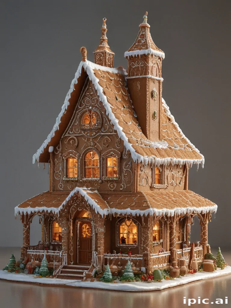 gingerbread house png