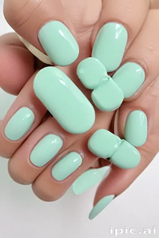 aesthetic mint green