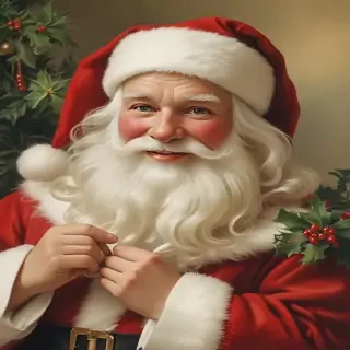 vintage santa images