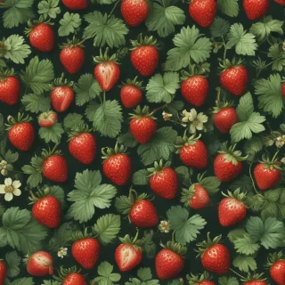 aesthetic strawberry wallpaper