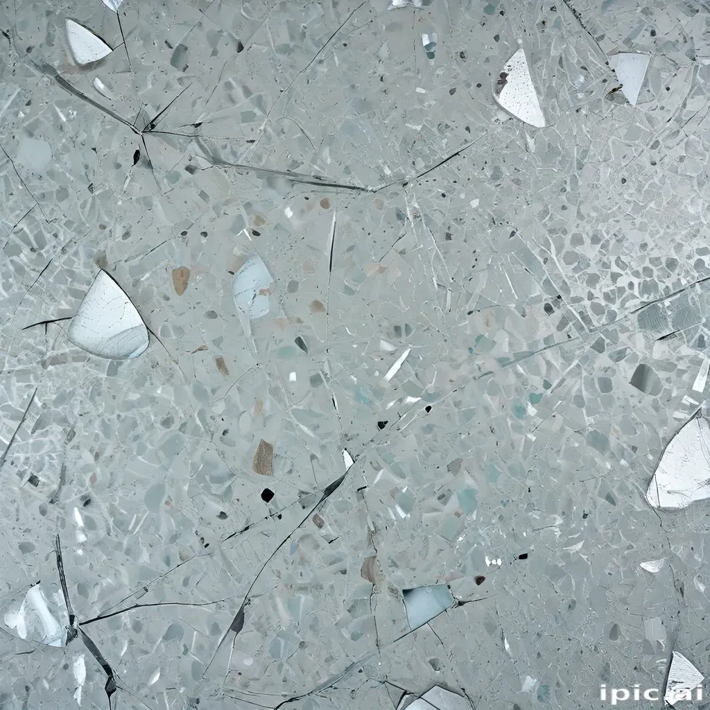 broken glass texture