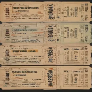 concert tickets png