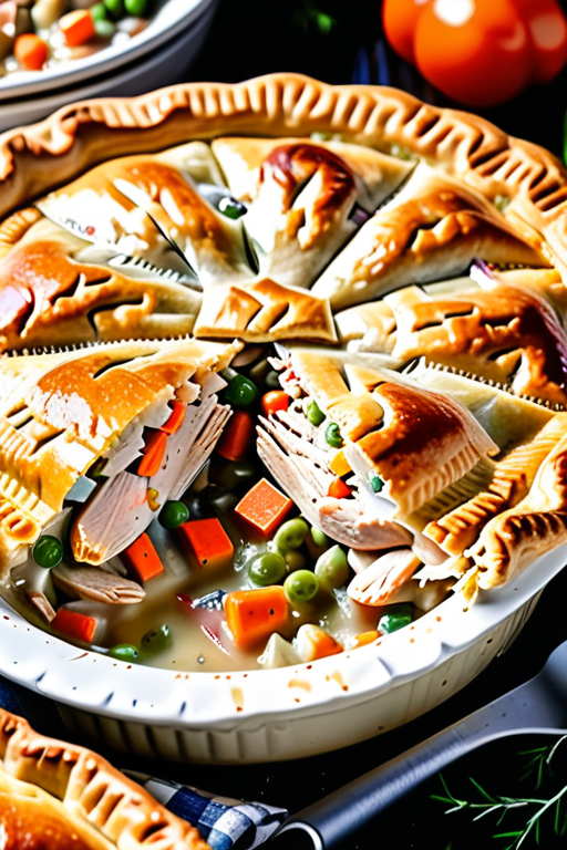 family size chicken pot pie