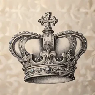 crown drawing