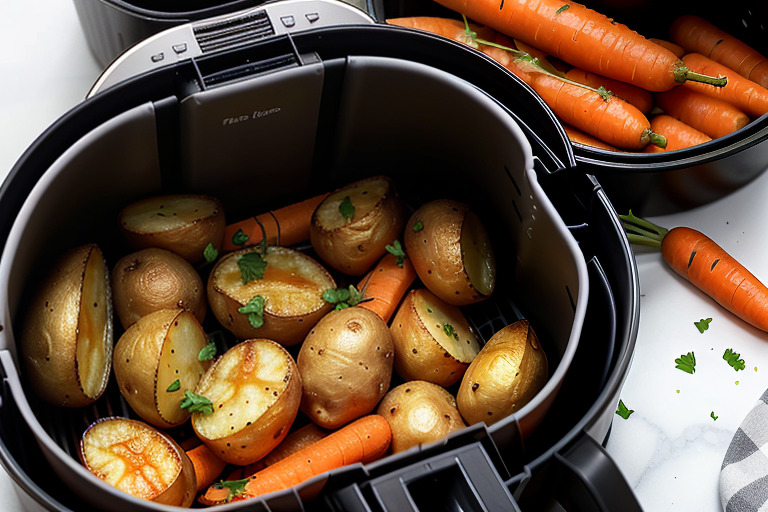 air fryer potatoes and carrots
